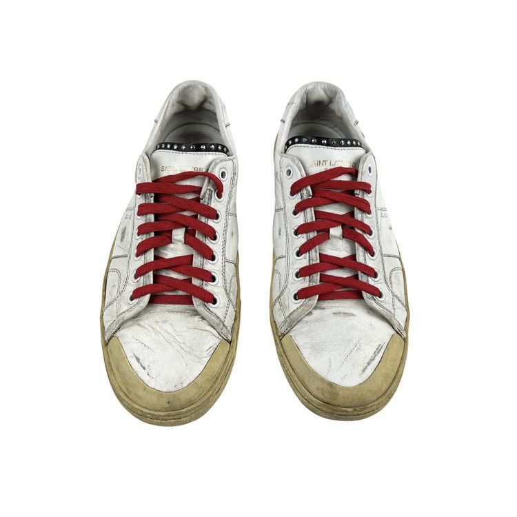Saint Laurent Paris Saint Laurent SL37 Leather Sneakers Size US 9 / EU 42 - 8 Thumbnail