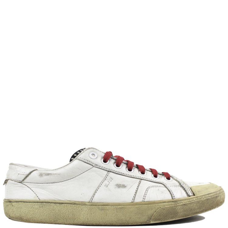 Saint Laurent Paris Saint Laurent SL37 Leather Sneakers Size US 9 / EU 42 - 3 Thumbnail