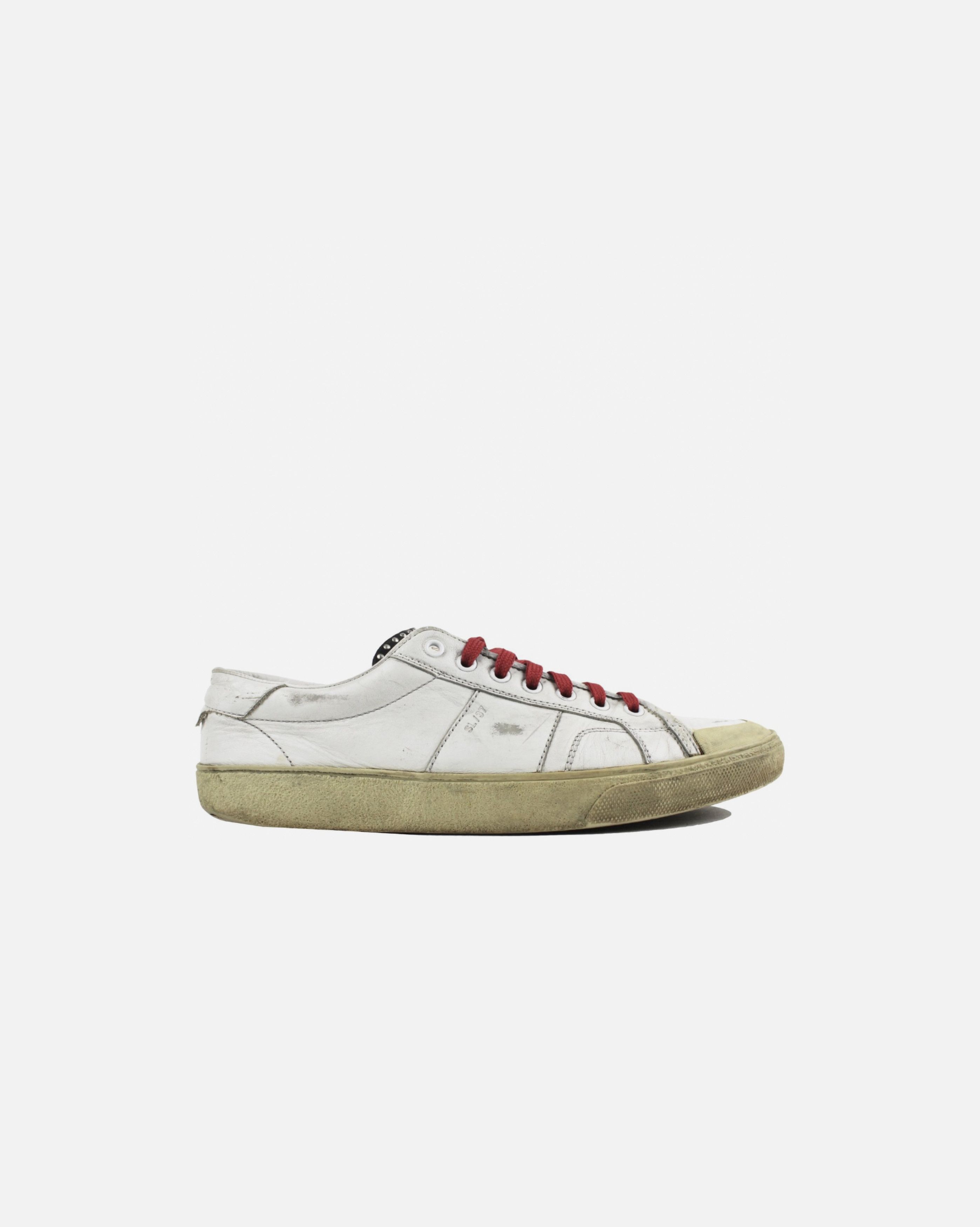 Saint Laurent Paris Saint Laurent SL37 Leather Sneakers Size US 9 / EU 42 - 1 Thumbnail