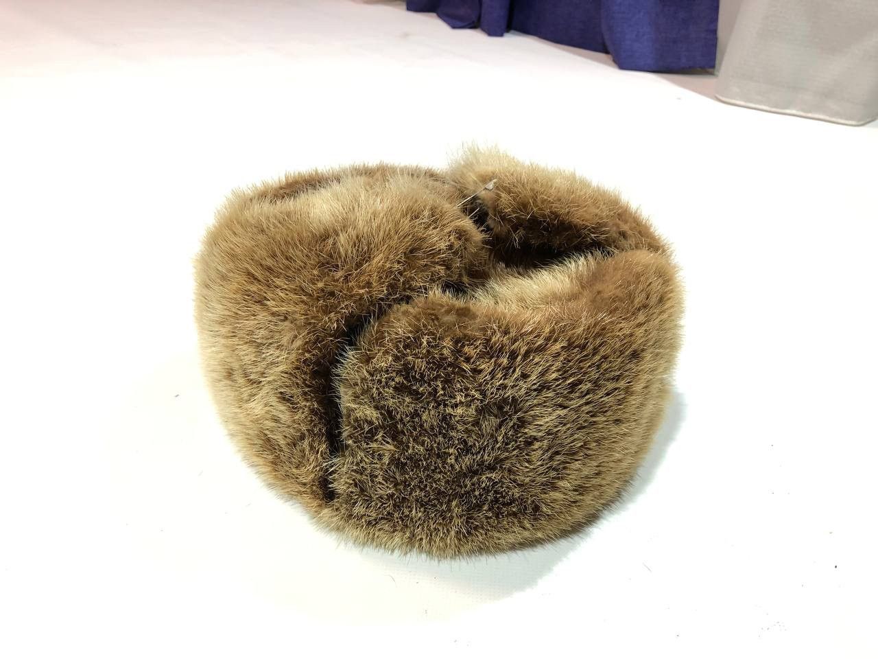 Vintage Vintage 90s Ushanka Beanie Mohair Streetwear American Hype Size ONE SIZE - 2 Thumbnail