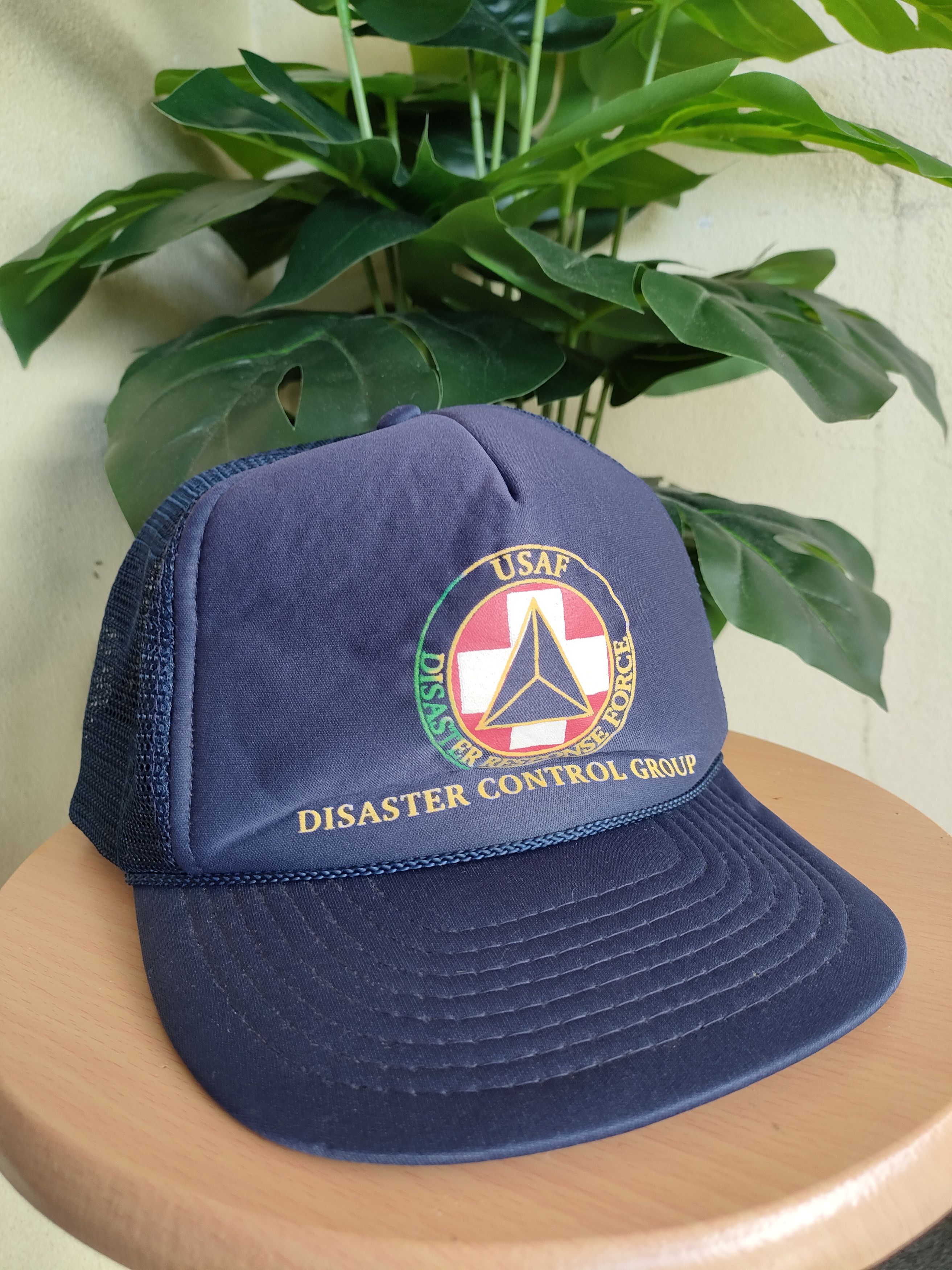 Vintage Vintage Military Trucker Cap Size ONE SIZE - 1 Thumbnail