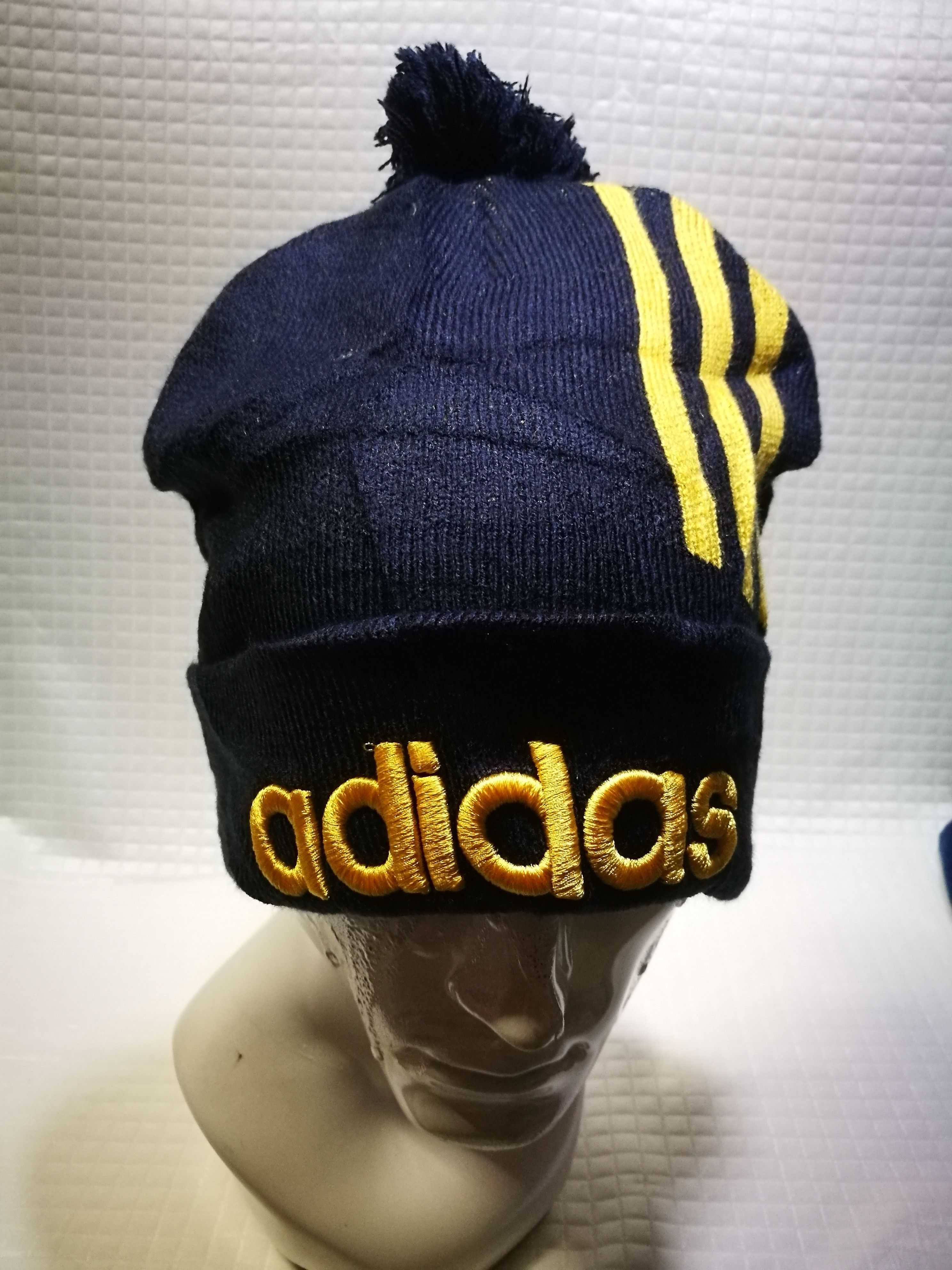 Adidas × Vintage Vintage Adidas Beanie Hat Size ONE SIZE - 1 Thumbnail