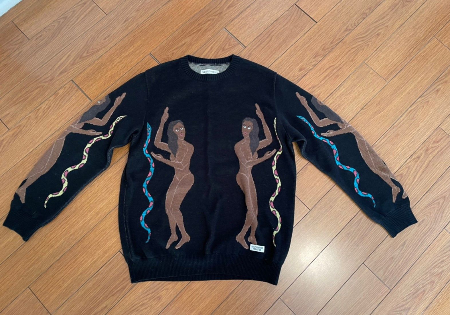 Wacko Maria Wacko Maria snake and eve sweater Size US L / EU 52-54 / 3 - 4 Thumbnail