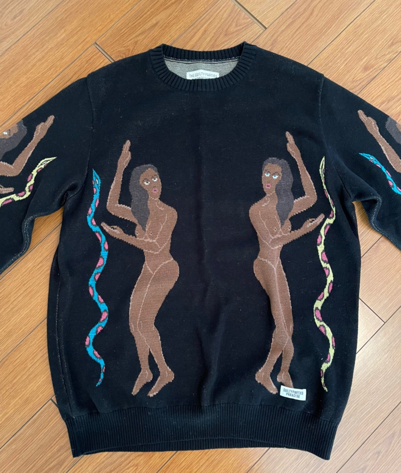 Wacko Maria Wacko Maria snake and eve sweater Size US L / EU 52-54 / 3 - 1 Thumbnail