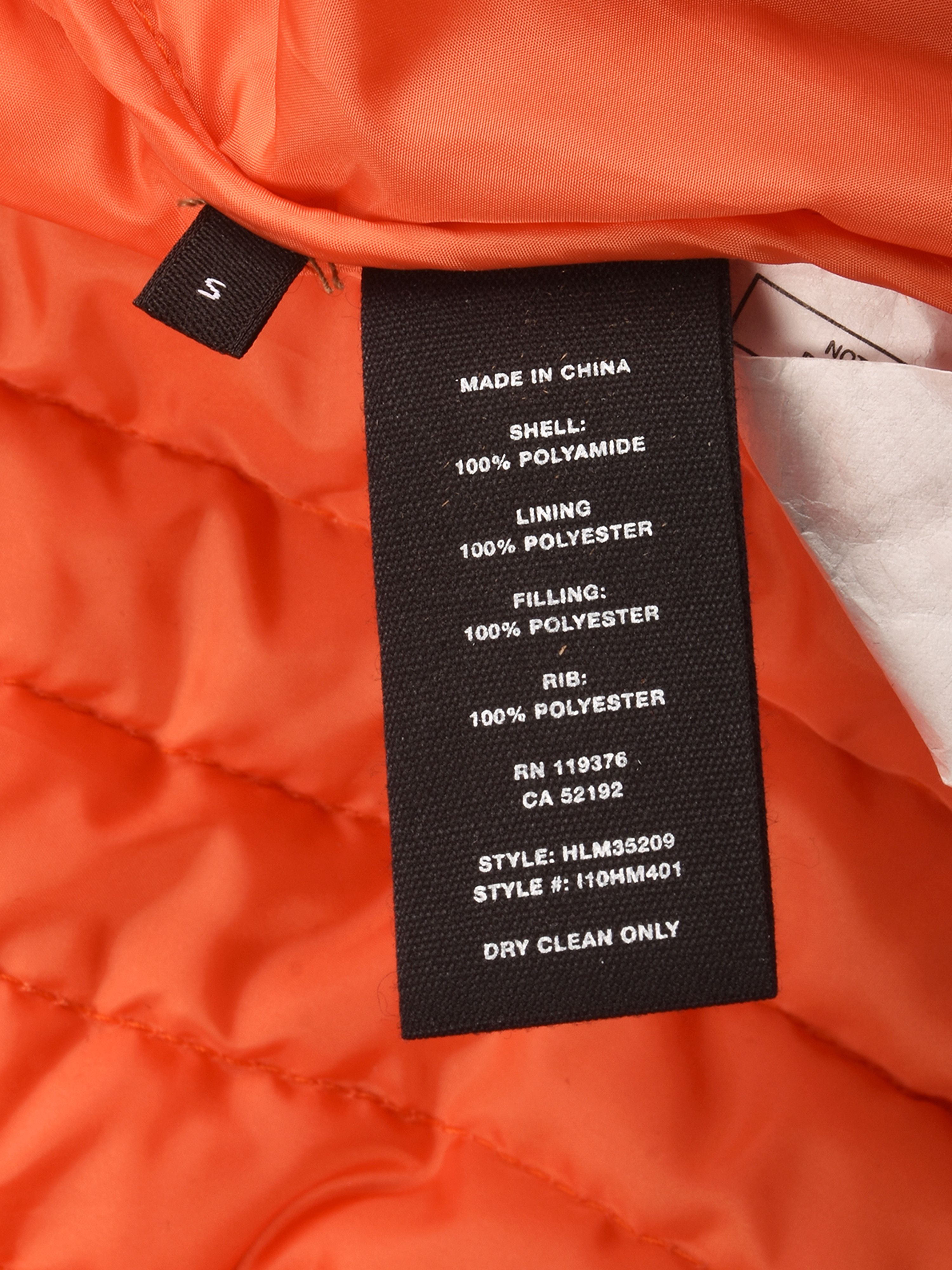 Helmut Lang Orange Bomber Size US S / EU 44-46 / 1 - 6 Thumbnail