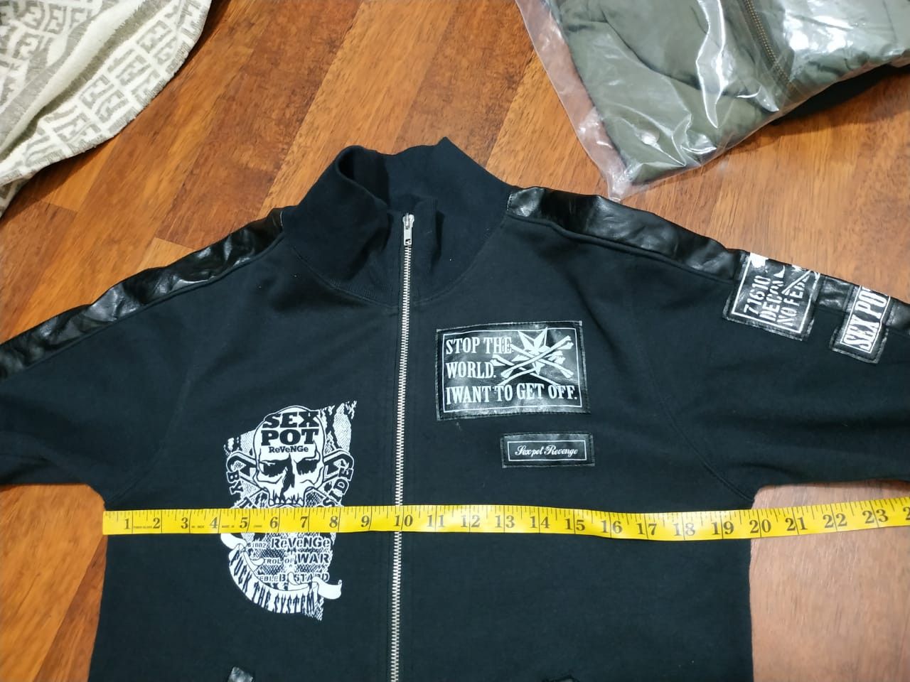 Japanese Brand Sexpot Revenge Skull Tracktop Size US M / EU 48-50 / 2 - 11 Thumbnail