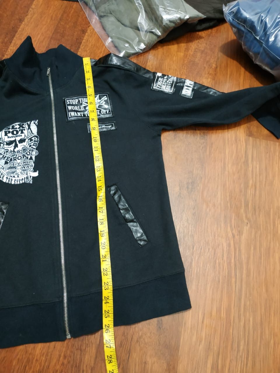 Japanese Brand Sexpot Revenge Skull Tracktop Size US M / EU 48-50 / 2 - 12 Thumbnail