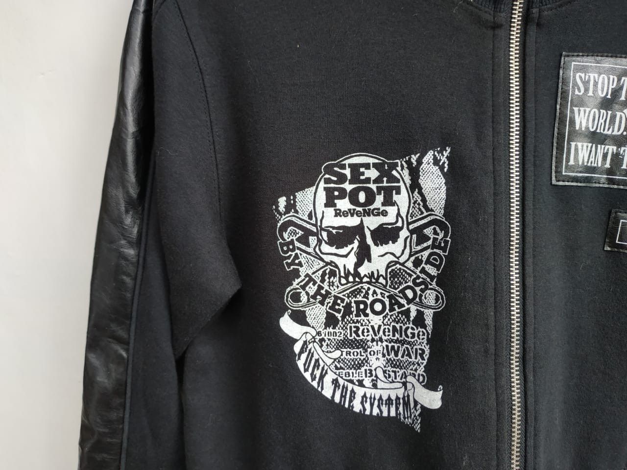 Japanese Brand Sexpot Revenge Skull Tracktop Size US M / EU 48-50 / 2 - 5 Thumbnail