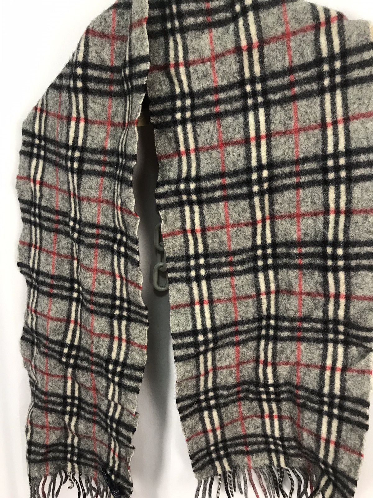 Burberry × Other × Vintage Vintage lambwool Burberry nova check scarf made in England Size ONE SIZE - 6 Thumbnail