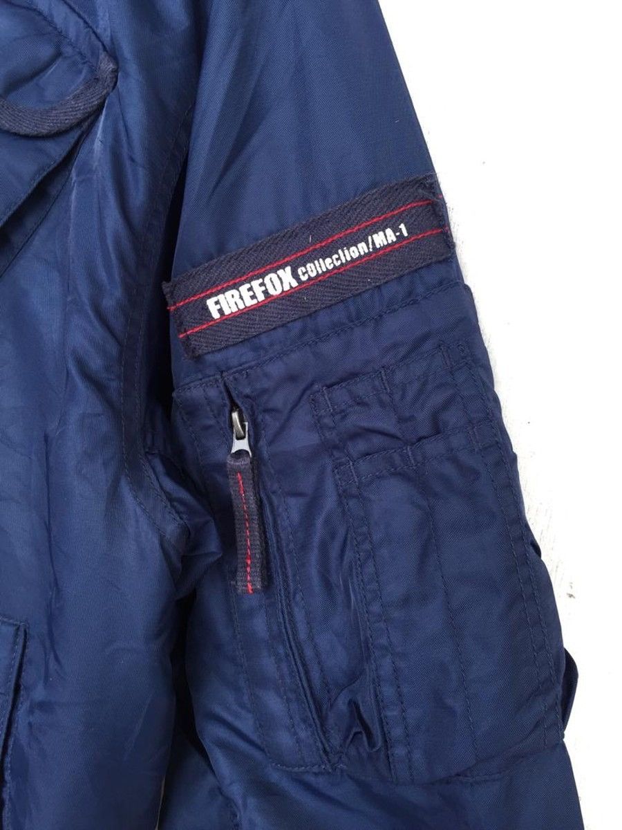 Vintage Vintage Firefox Ma-1 Bomber Jacket Size US L / EU 52-54 / 3 - 5 Thumbnail