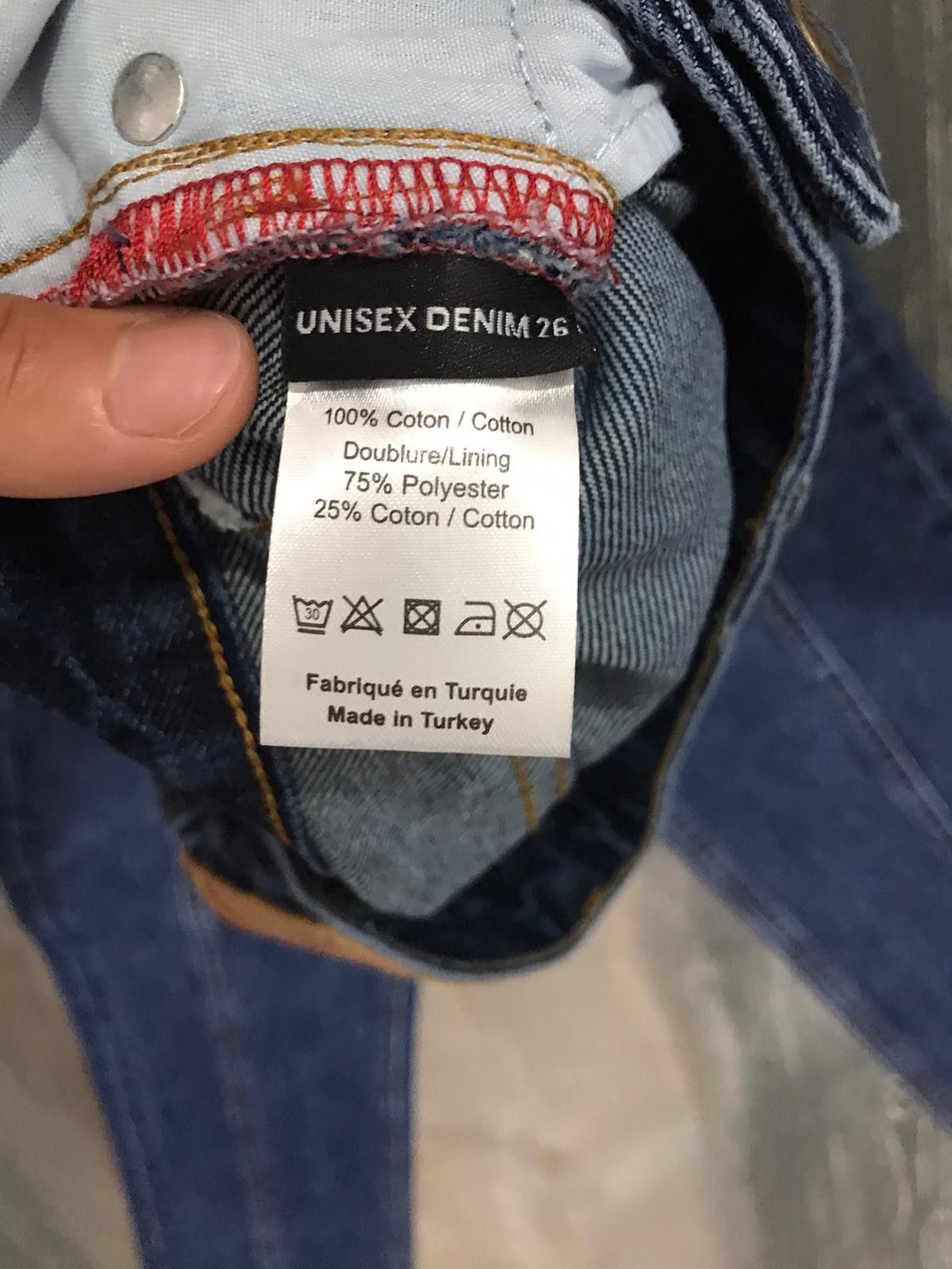 Y/Project Unisex Denim Jean Size 26" / US 2 / IT 38 - 3 Thumbnail