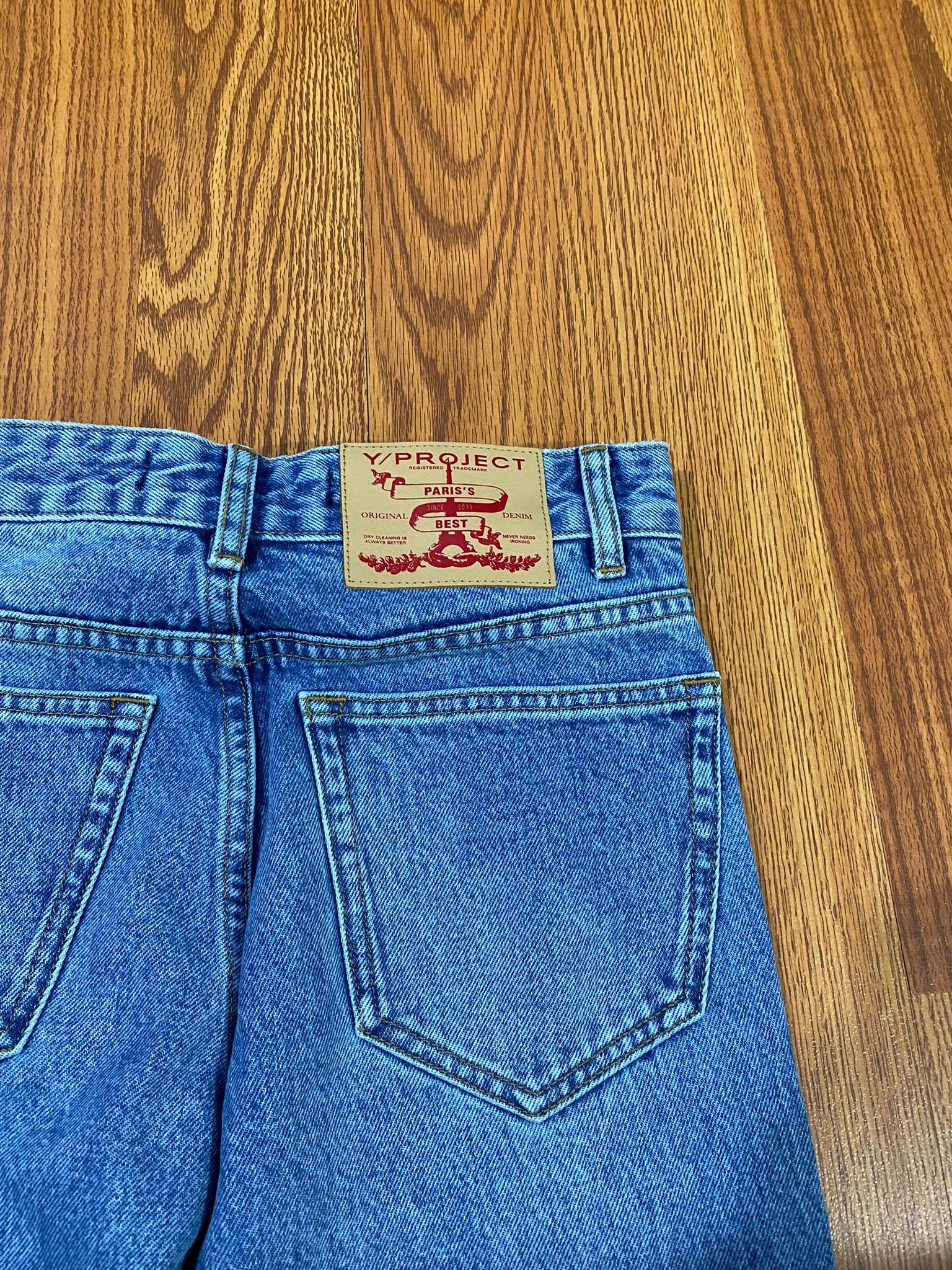Y/Project Unisex Denim Jean Size 25" / US 0 / IT 36 - 3 Thumbnail