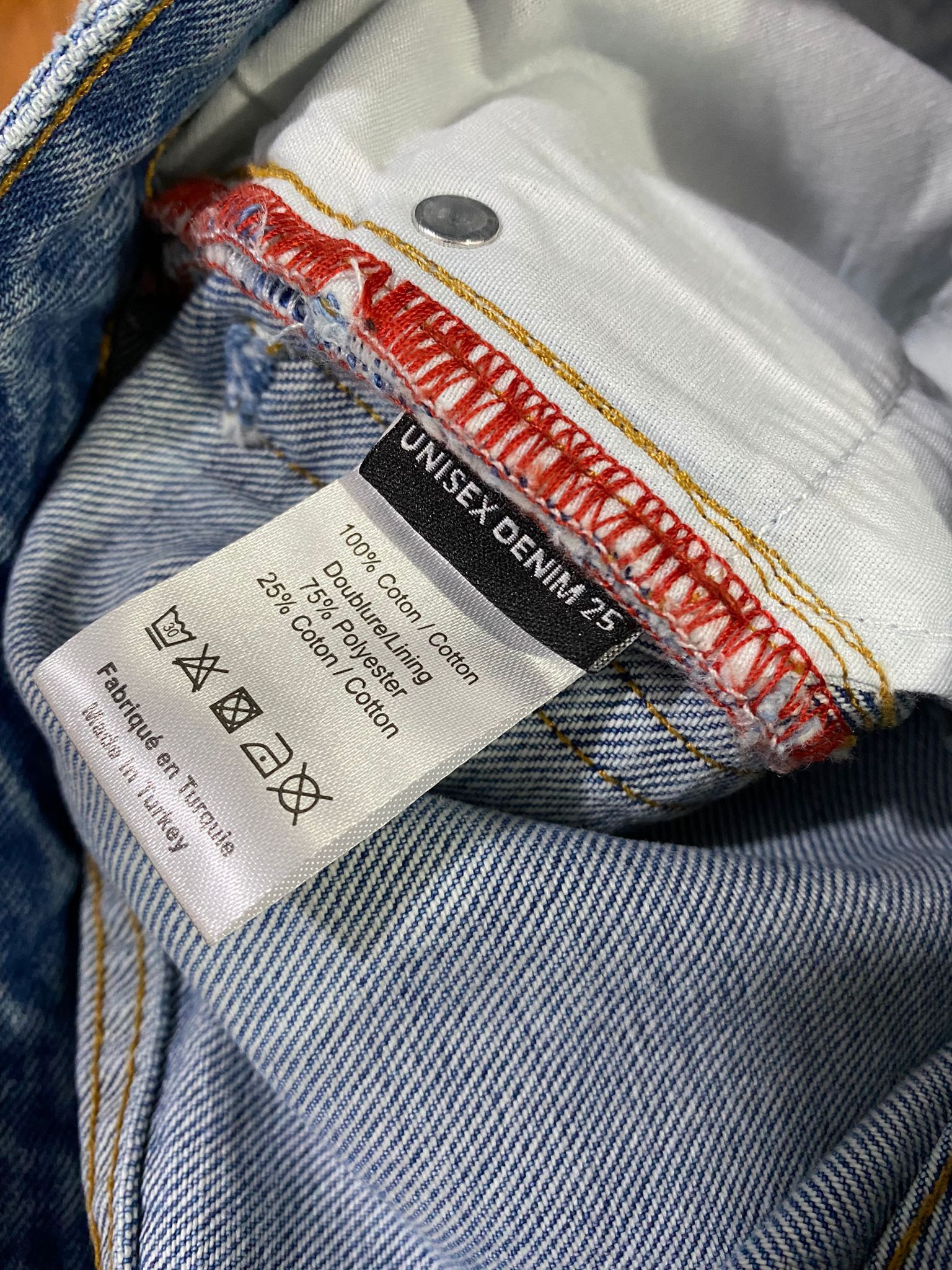 Y/Project Unisex Denim Jean Size 25" / US 0 / IT 36 - 4 Thumbnail