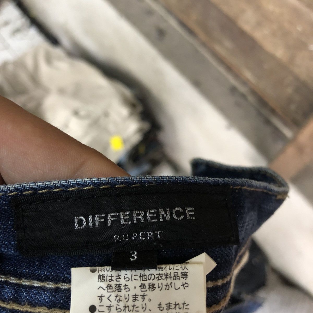 Japanese Brand DL Difference Distressed Blue Denim Jeans Pants #5748 Size US 30 / EU 46 - 13 Thumbnail