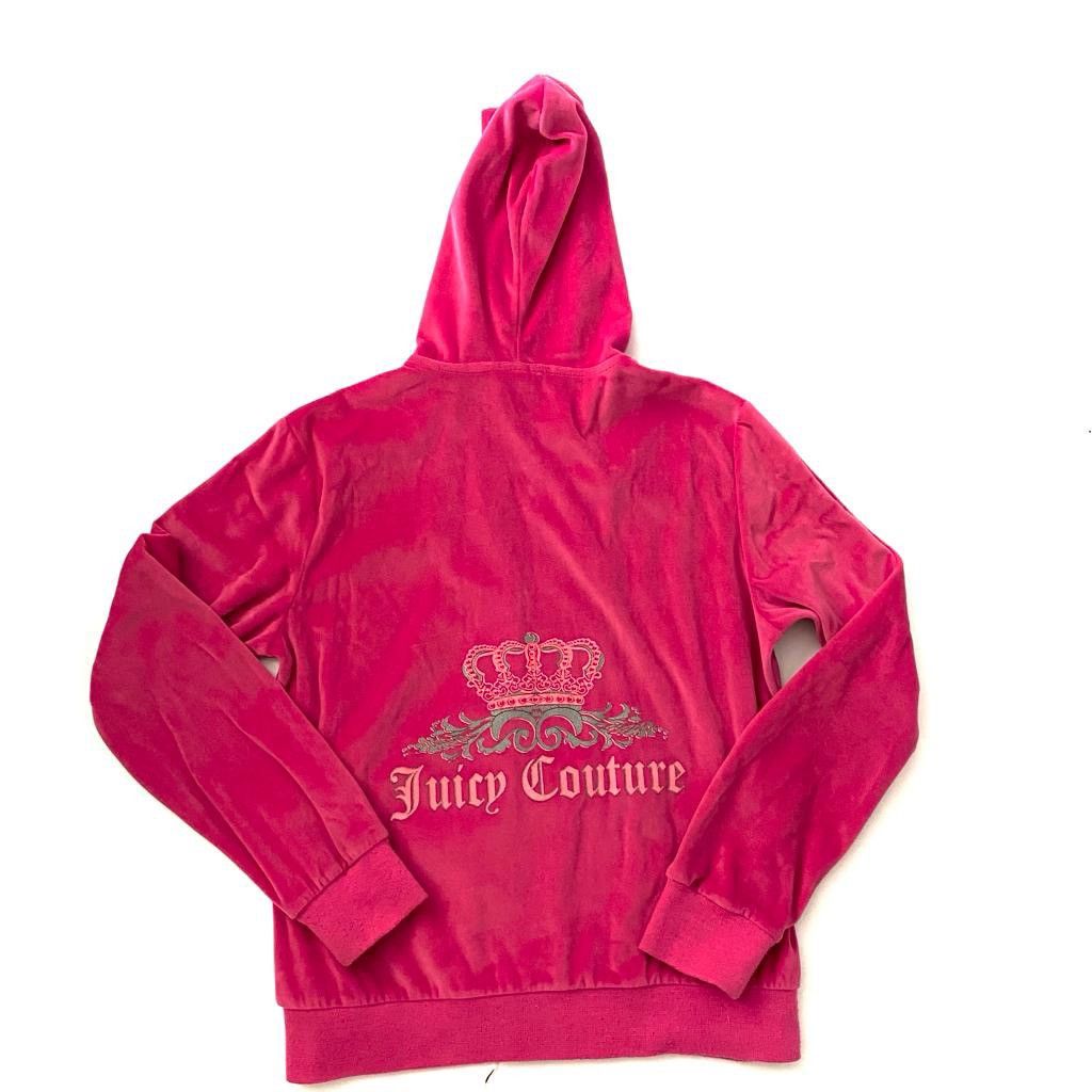 Juicy Couture Juicy Couture pink full zip hoodie big logo drip y2k Size M / US 6-8 / IT 42-44 - 3 Thumbnail