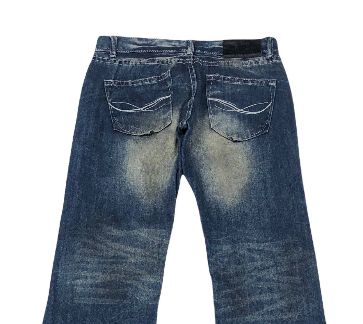 Japanese Brand 🔥Japanese Cavaria Distressed Flare Jeans Size US 30 / EU 46 - 8 Thumbnail