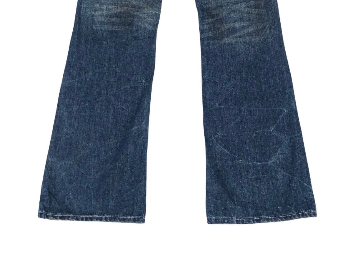 Japanese Brand 🔥Japanese Cavaria Distressed Flare Jeans Size US 30 / EU 46 - 7 Thumbnail