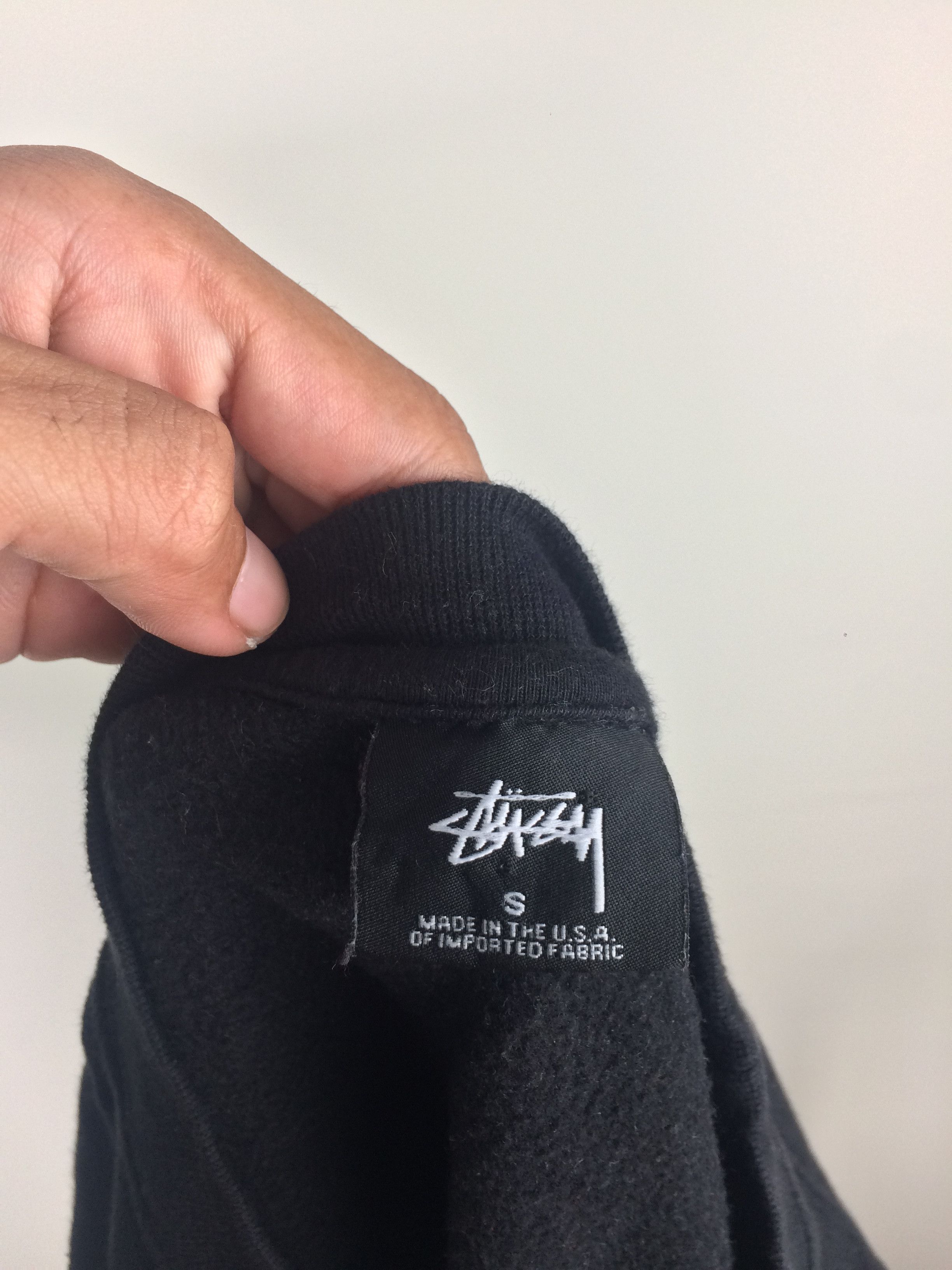 Stussy Vintage Stussy World Tribe Crewneck Sweatshirt Black Size US S / EU 44-46 / 1 - 6 Thumbnail