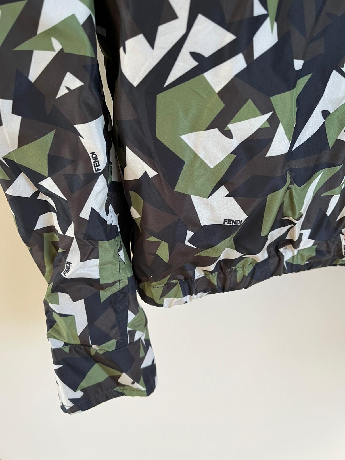 Fendi Jacket in Militray Design - Mulitcolor Size US L / EU 52-54 / 3 - 3 Thumbnail