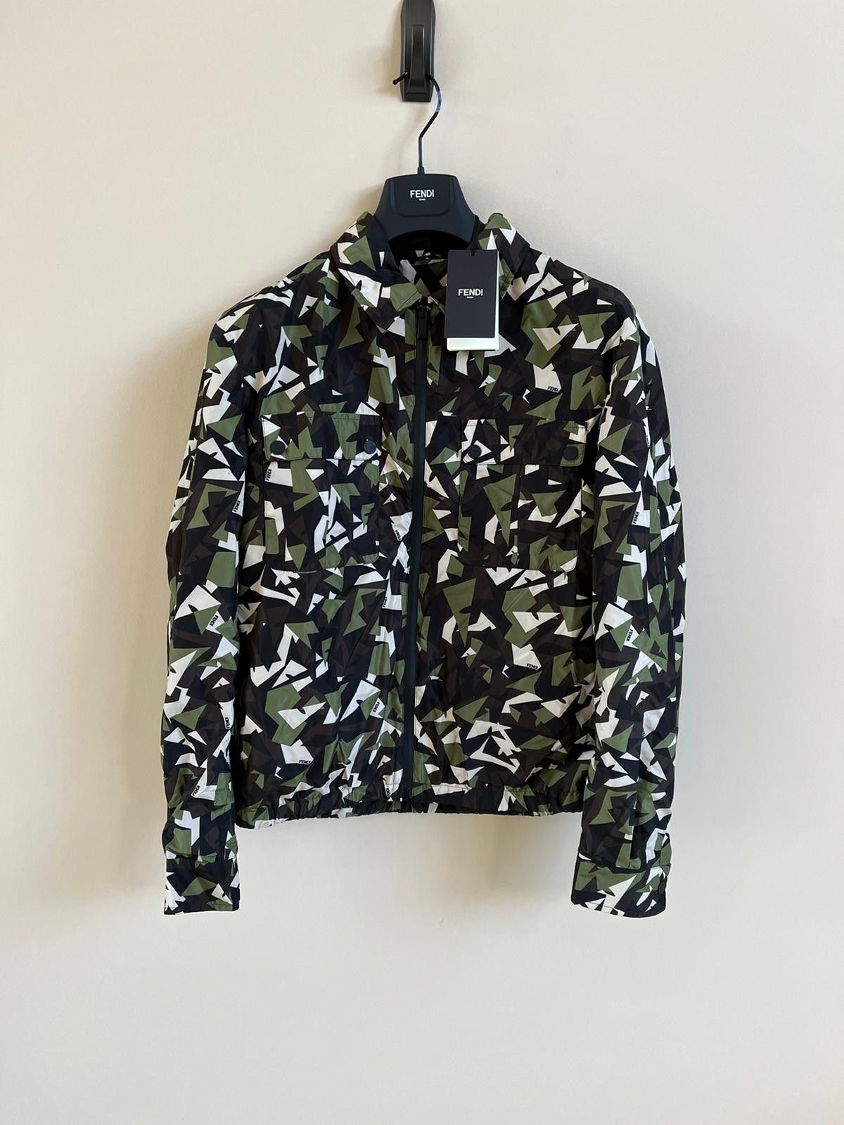 Fendi Jacket in Militray Design - Mulitcolor Size US L / EU 52-54 / 3 - 2 Thumbnail