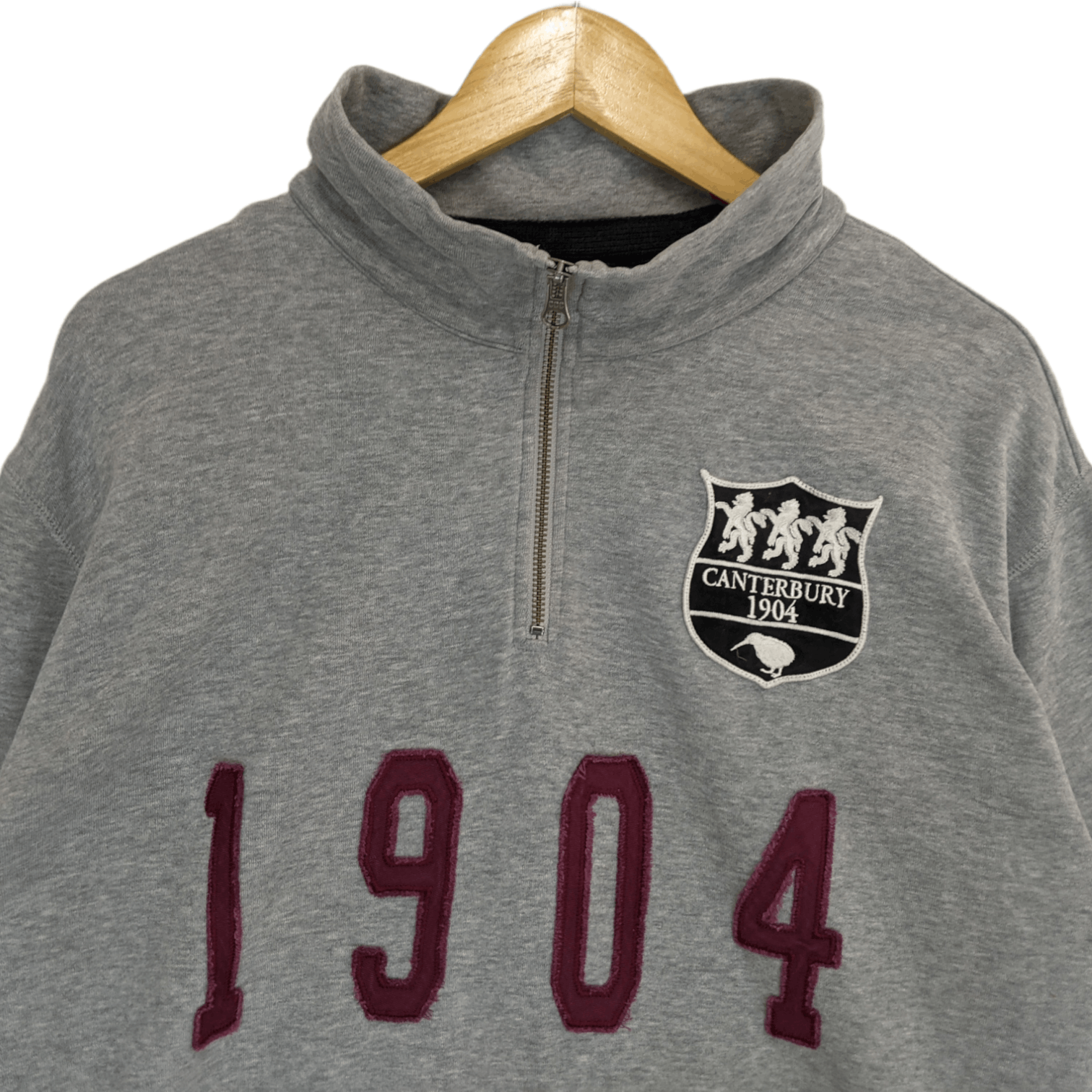Canterbury of New Zealand CANTERBURY New Zealand 1904 Big Spell Out Jumper Sweatshirt Size US XL / EU 56 / 4 - 4 Thumbnail
