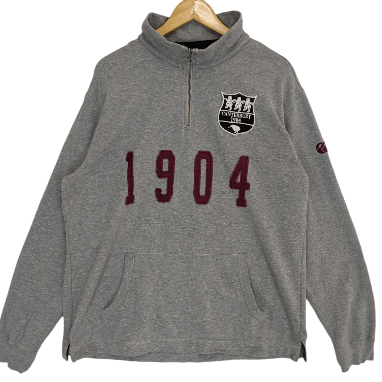 Canterbury of New Zealand CANTERBURY New Zealand 1904 Big Spell Out Jumper Sweatshirt Size US XL / EU 56 / 4 - 2 Thumbnail