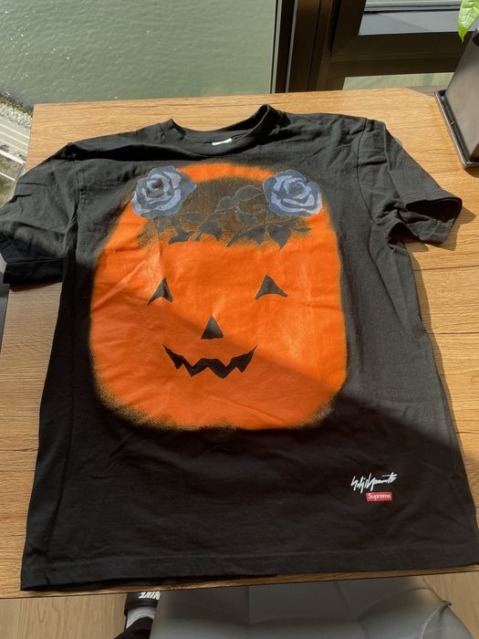 Supreme Supreme Yohji Yamamoto Pumpkin Tee Black | Grailed