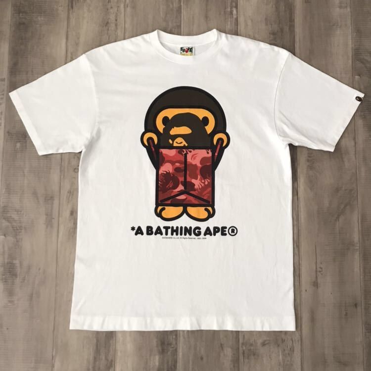 🔥Shibuya limited🔥 BAPE fire camo milo T-shirt