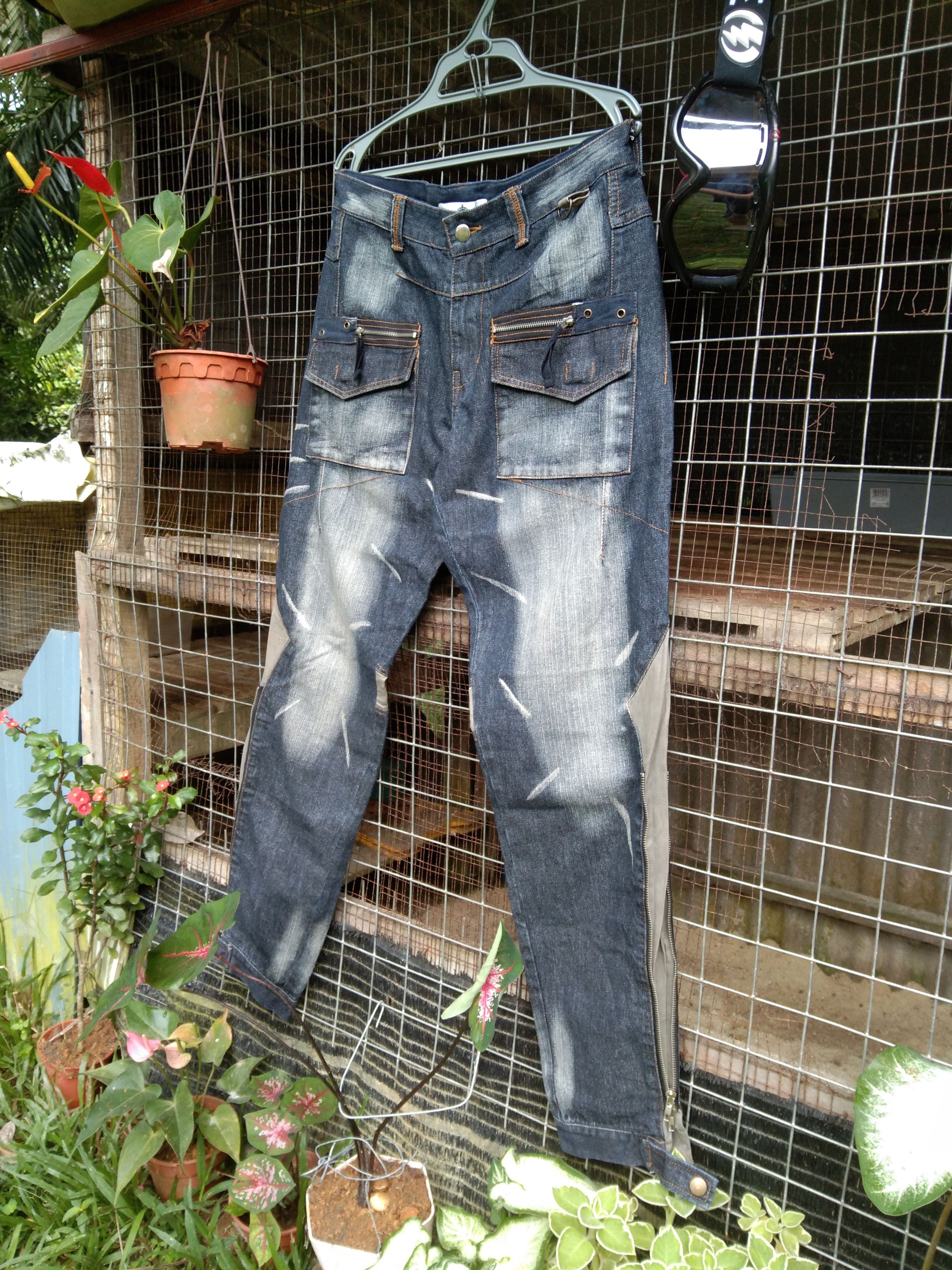 Japanese Brand × Seditionaries 2PLUS ALPHA BONDAGE PANT like Travis Scott Style Size US 33 - 3 Thumbnail