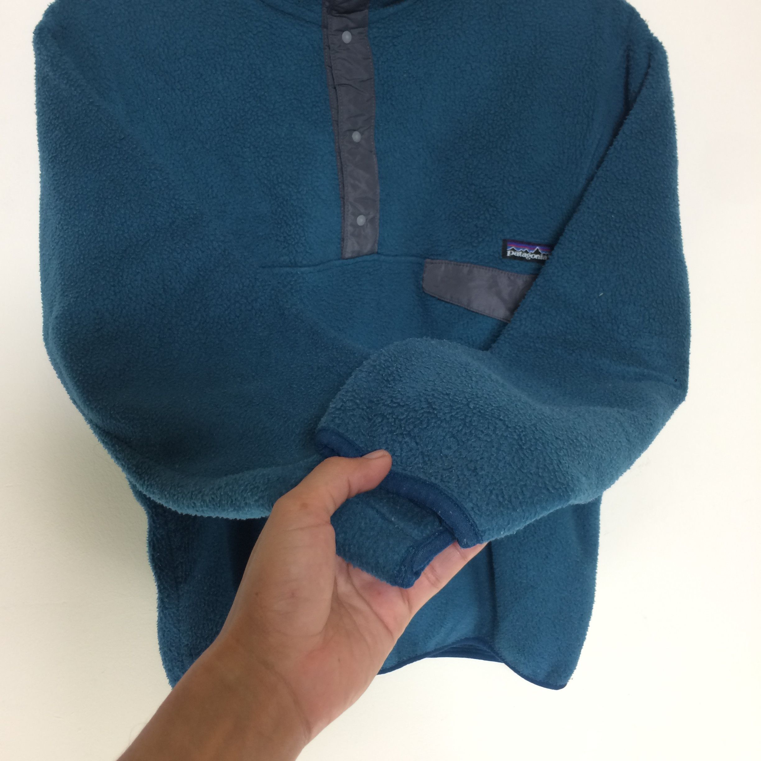 Patagonia Vintage Patagonia Half Button Up Fleece Jacket Size US S / EU 44-46 / 1 - 10 Thumbnail