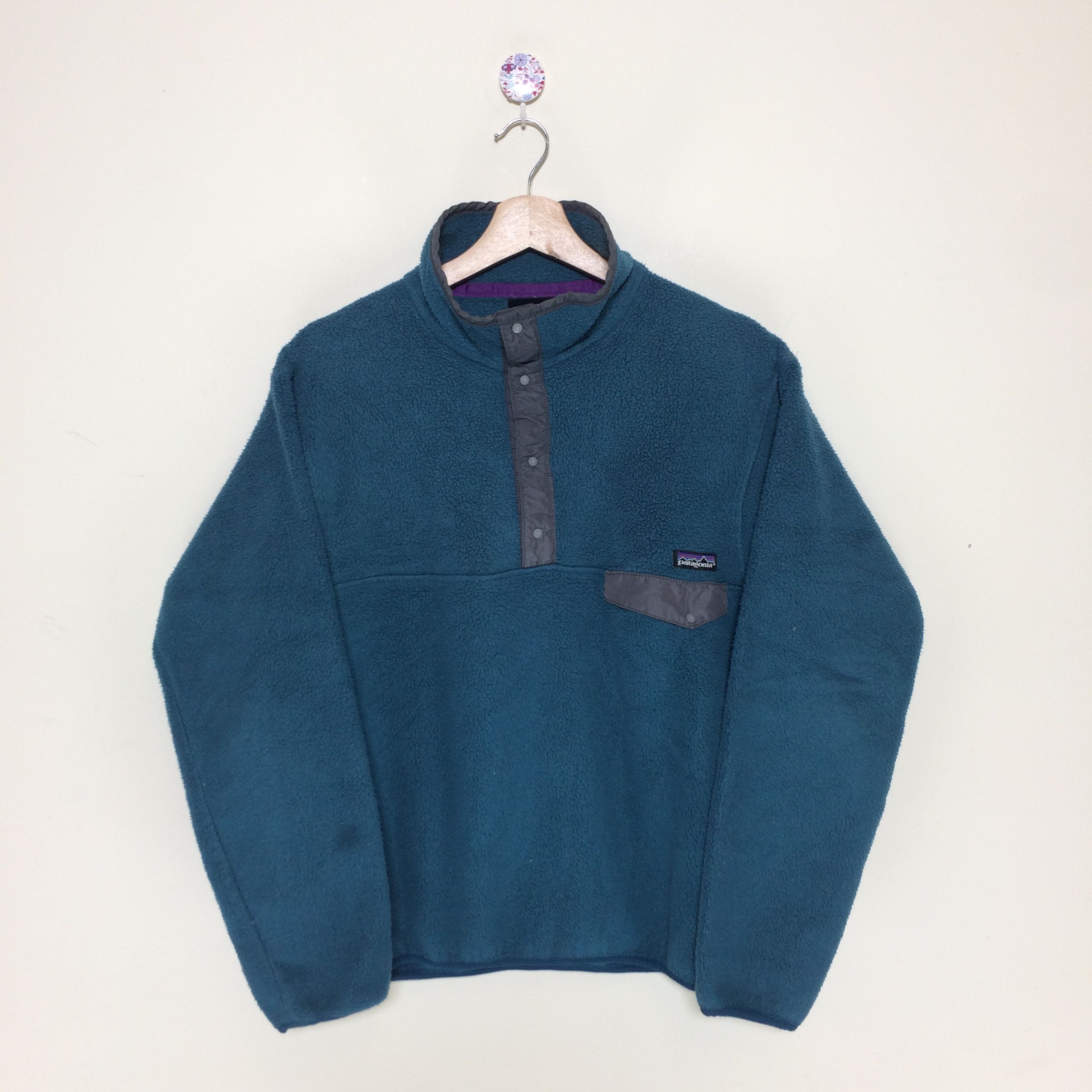 Patagonia Vintage Patagonia Half Button Up Fleece Jacket Size US S / EU 44-46 / 1 - 2 Thumbnail