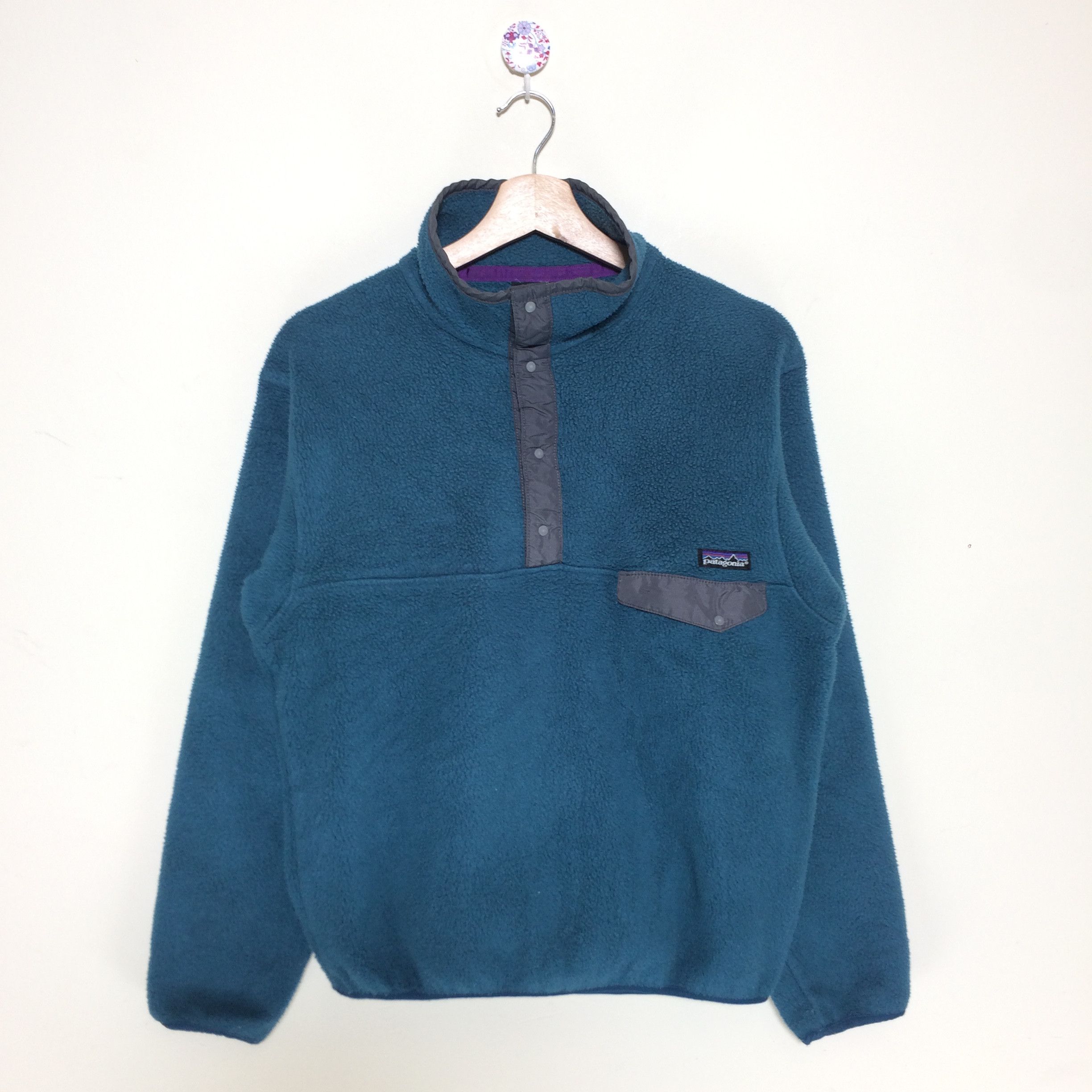 Patagonia Vintage Patagonia Half Button Up Fleece Jacket Size US S / EU 44-46 / 1 - 3 Thumbnail