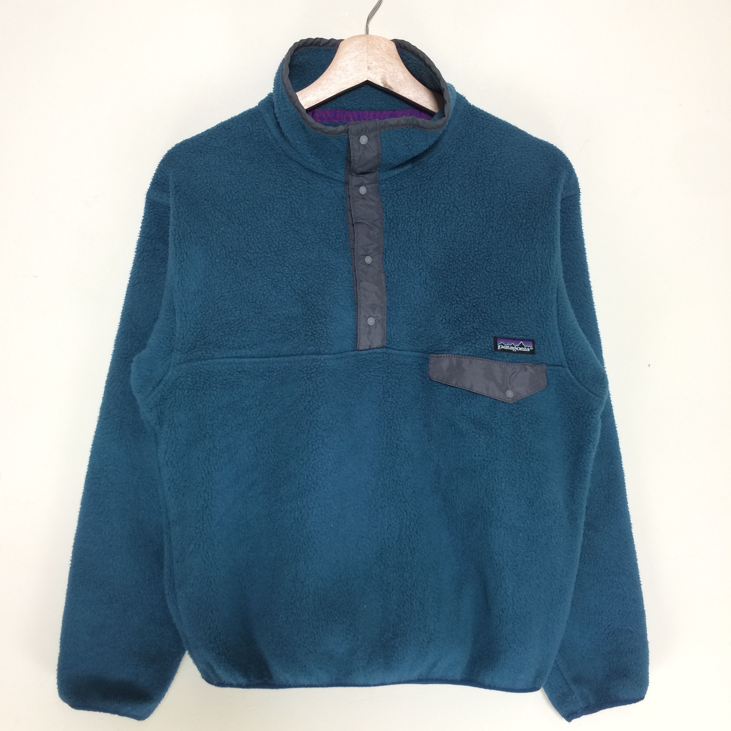 Patagonia Vintage Patagonia Half Button Up Fleece Jacket Size US S / EU 44-46 / 1 - 6 Thumbnail