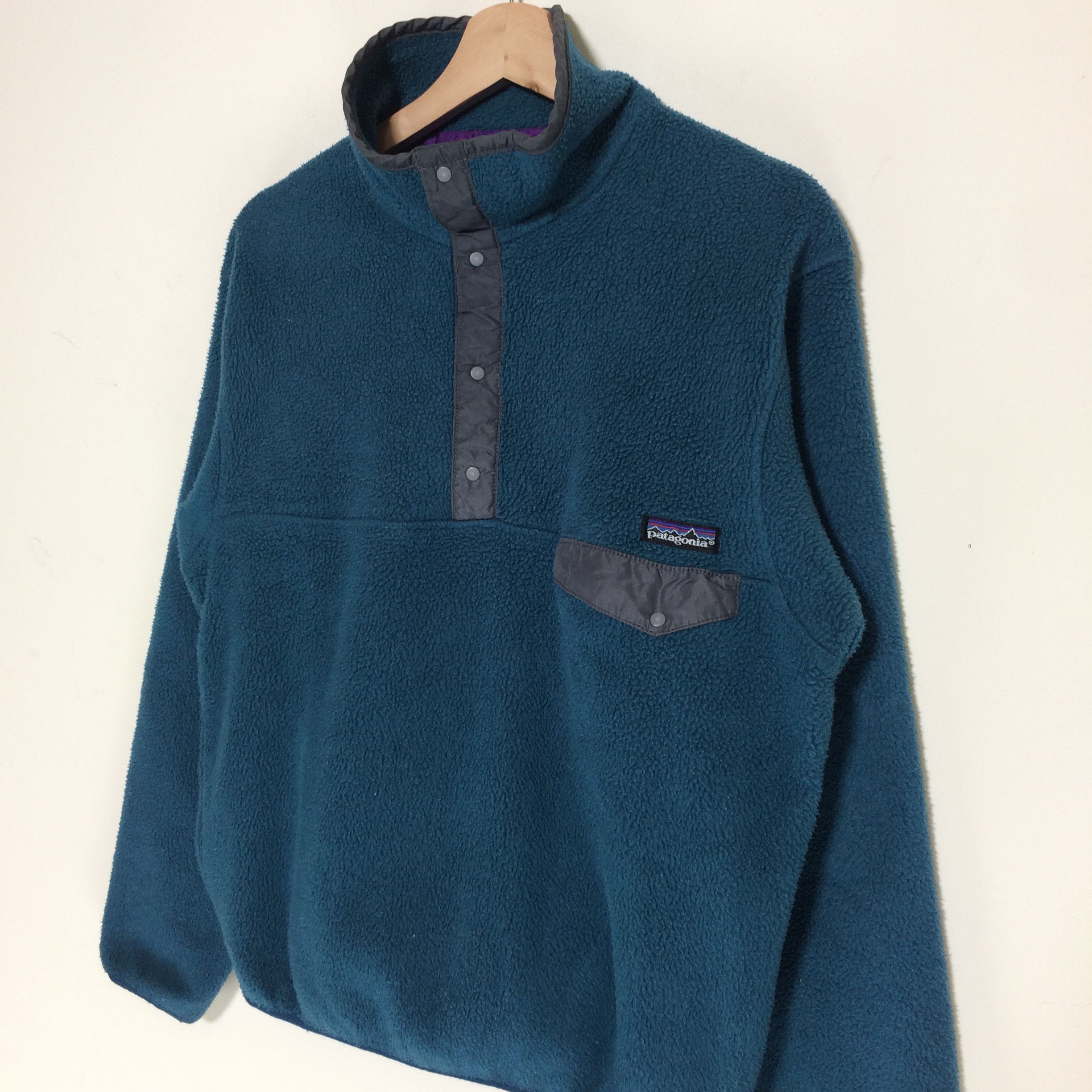 Vintage Patagonia Half Button Up Fleece Jacket