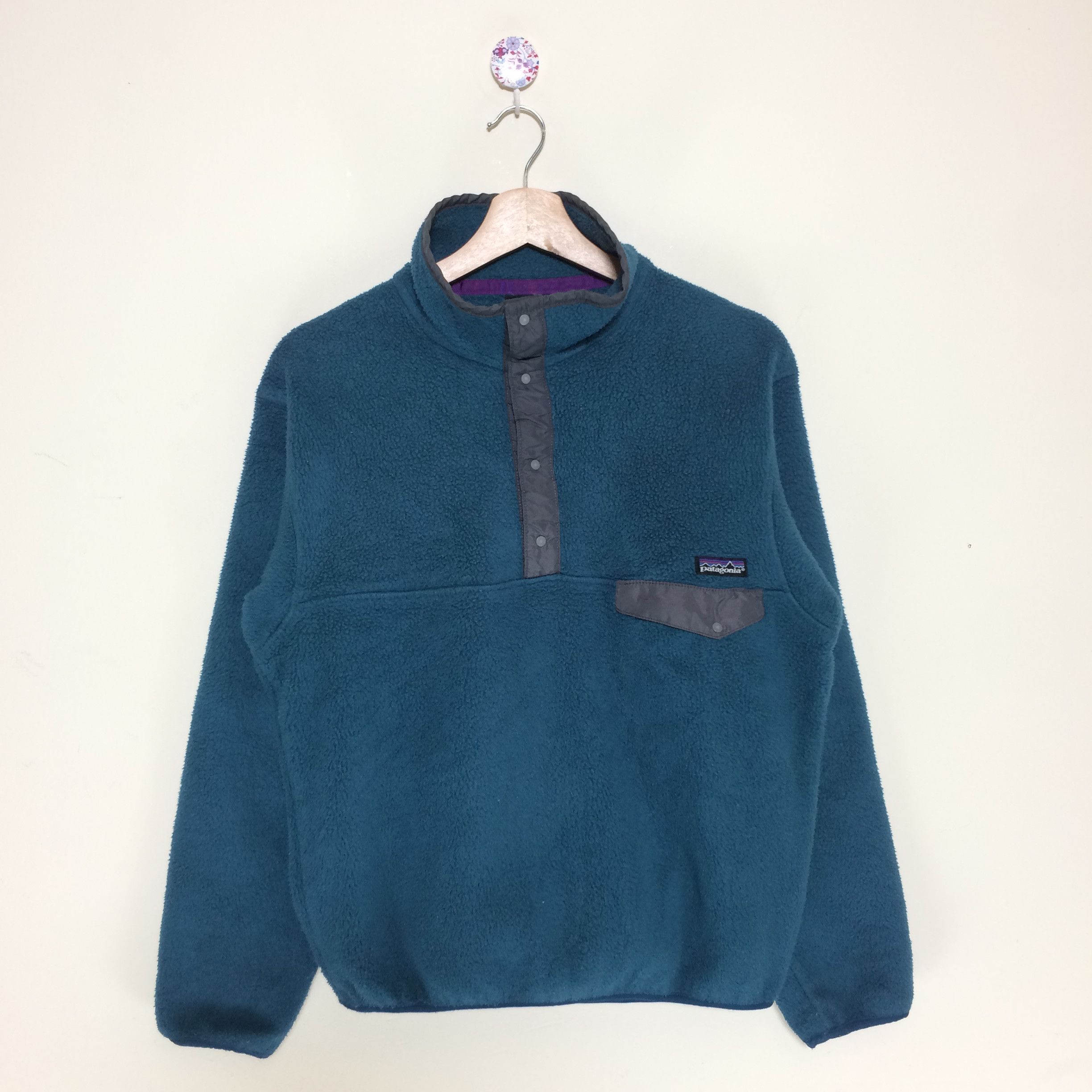 Patagonia Vintage Patagonia Half Button Up Fleece Jacket Size US S / EU 44-46 / 1 - 4 Thumbnail