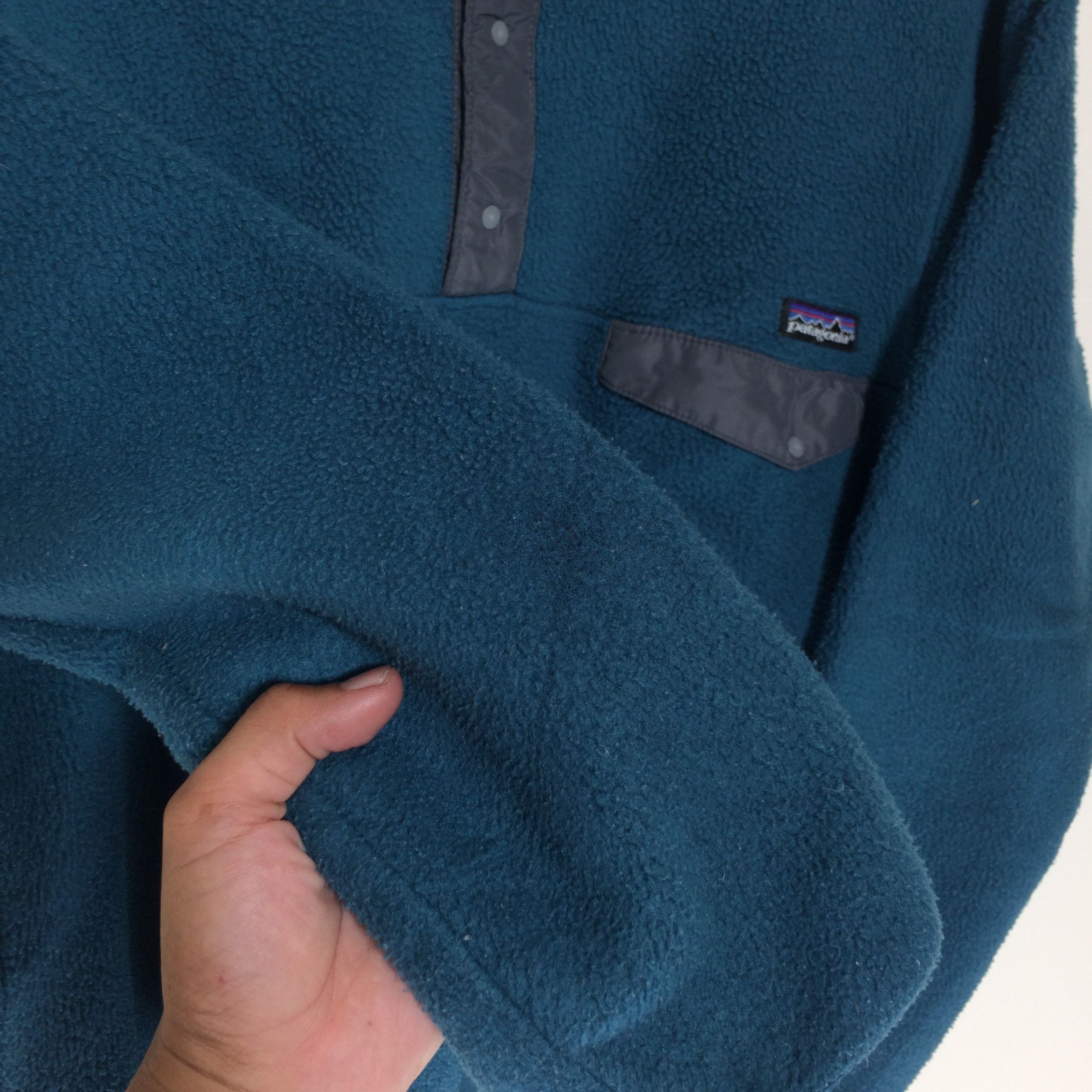 Patagonia Vintage Patagonia Half Button Up Fleece Jacket Size US S / EU 44-46 / 1 - 9 Thumbnail