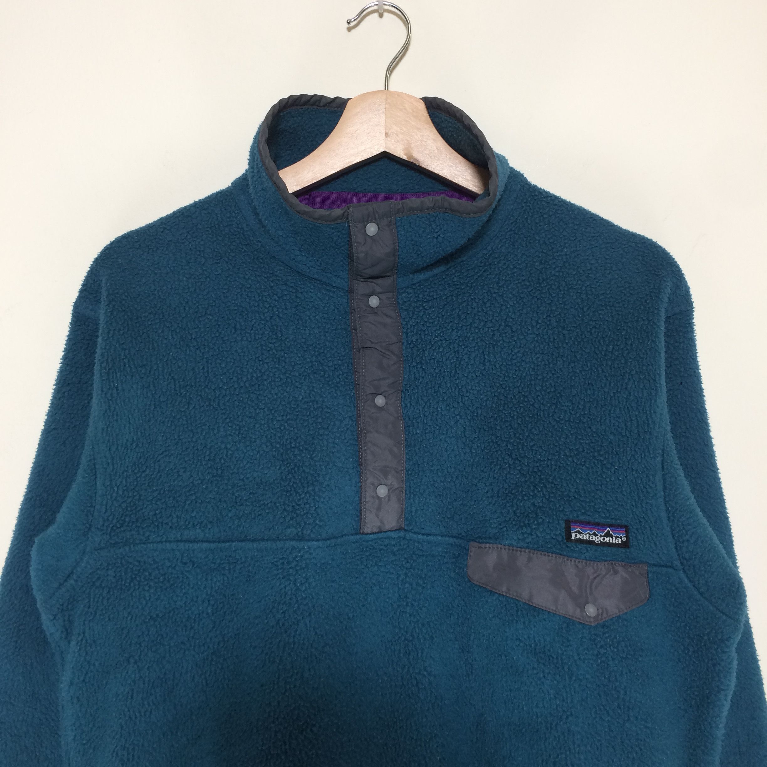 Patagonia Vintage Patagonia Half Button Up Fleece Jacket Size US S / EU 44-46 / 1 - 8 Thumbnail