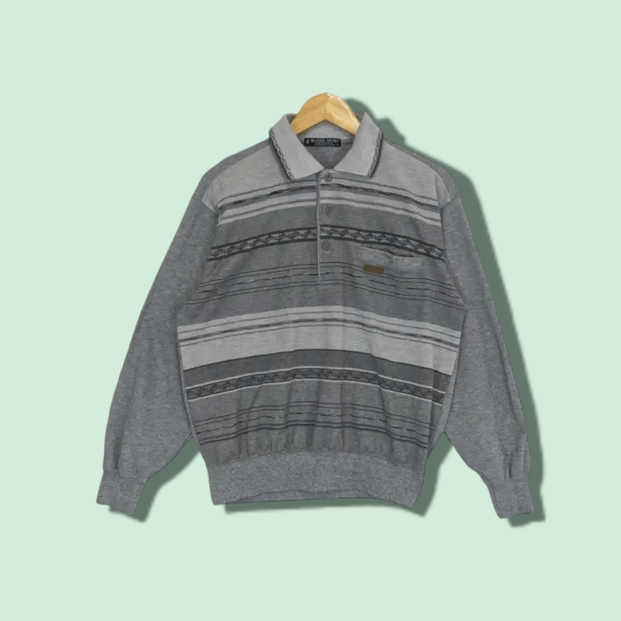 Japanese Brand MILFORD SOUND New Zealand Vintage Retro Polo Sweatshirt Size US XS / EU 42 / 0 - 1 Thumbnail