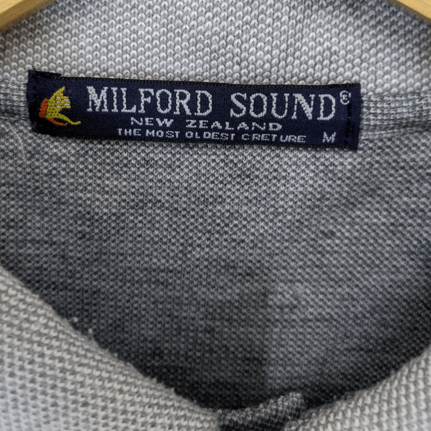 Japanese Brand MILFORD SOUND New Zealand Vintage Retro Polo Sweatshirt Size US XS / EU 42 / 0 - 8 Thumbnail