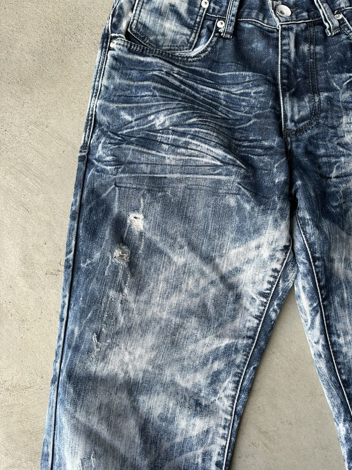 Christian Audigier × Ed Hardy × Vintage Ed Hardy By Ch. Audigier Drip Pants Print Logo Size US 31 - 6 Thumbnail