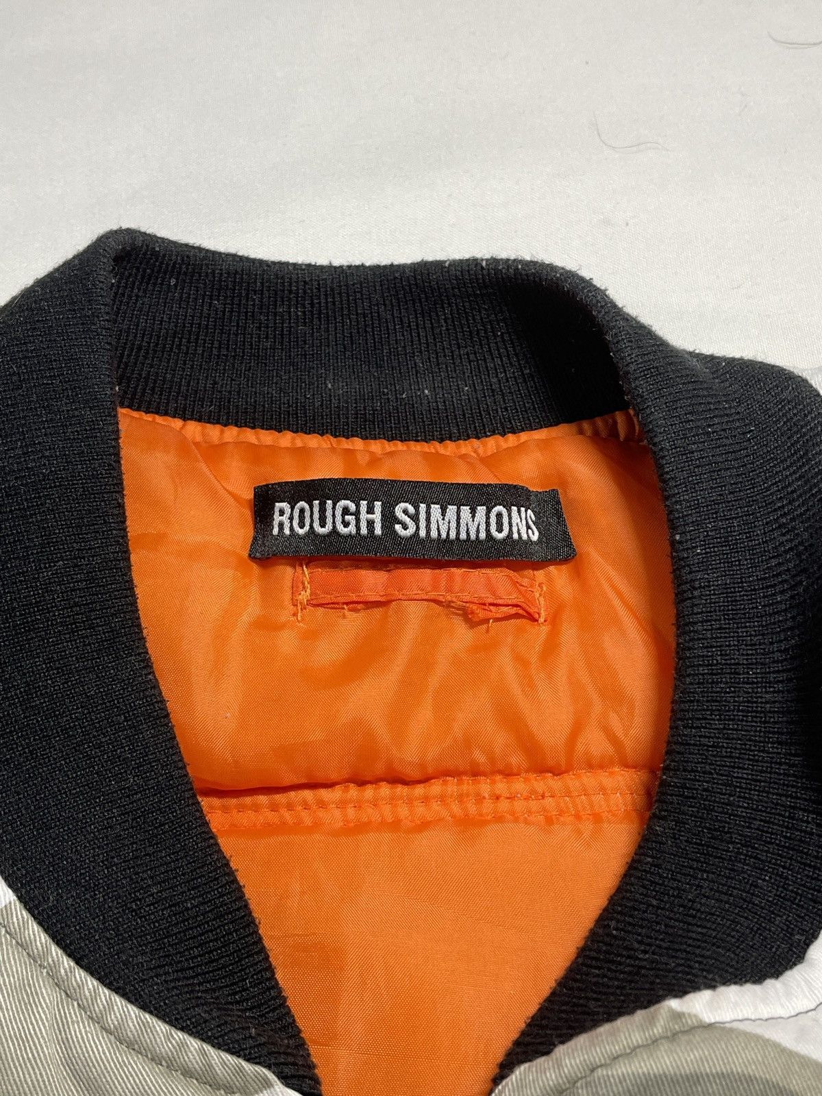 Rough Simmons Black and White Neo-Tokyo Bomber Jacket Size US L / EU 52-54 / 3 - 3 Thumbnail