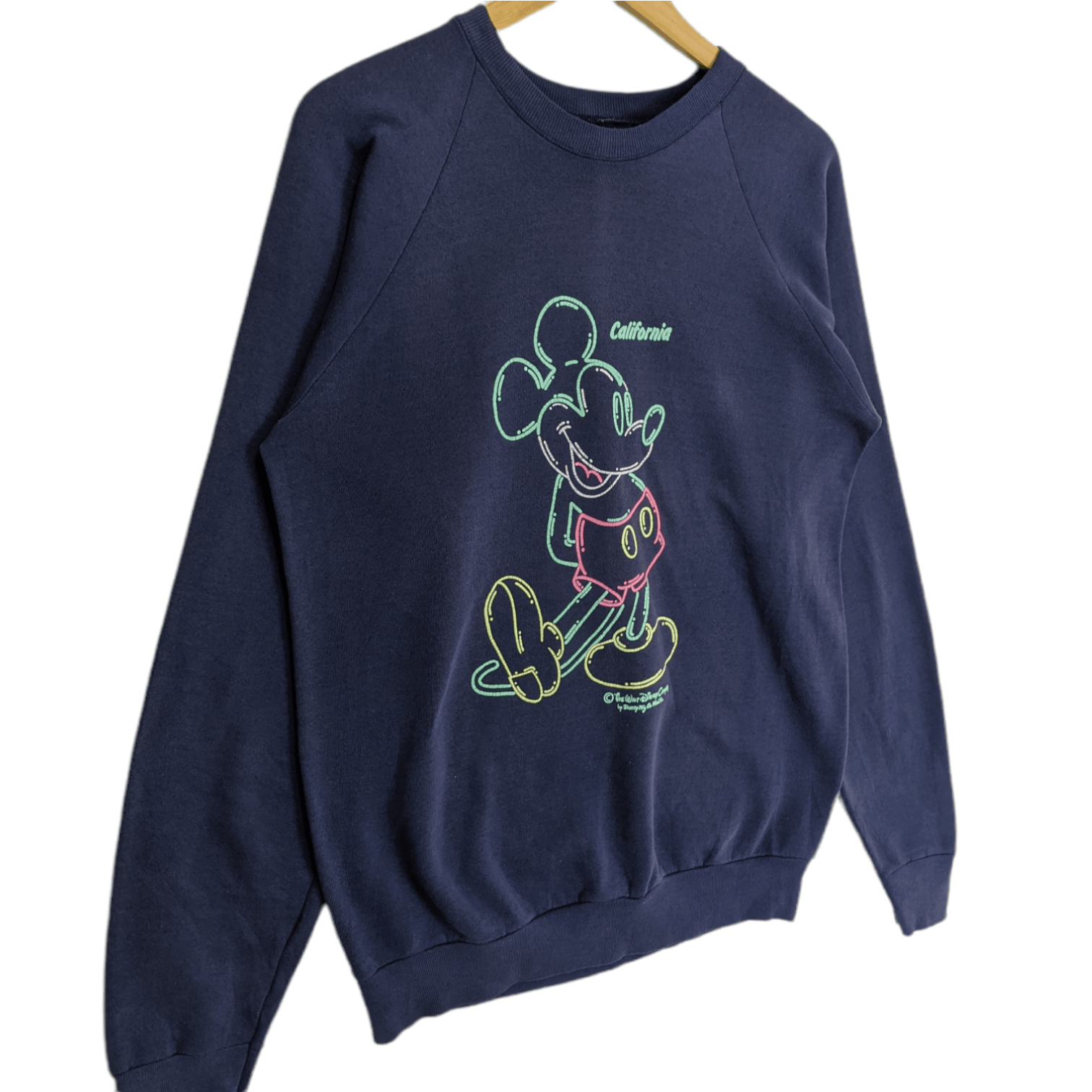 Mickey Mouse Vintage 80's SCREEN STARS Mickey Mouse Jumper Sweatshirt Size US M / EU 48-50 / 2 - 3 Thumbnail