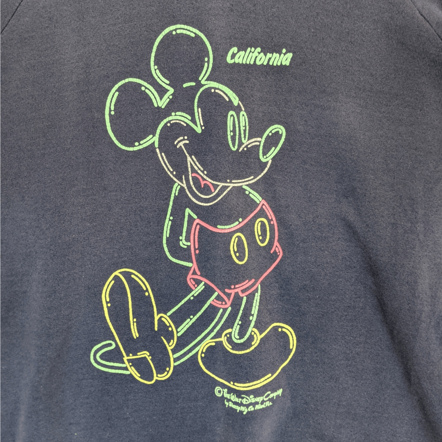 Mickey Mouse Vintage 80's SCREEN STARS Mickey Mouse Jumper Sweatshirt Size US M / EU 48-50 / 2 - 5 Thumbnail