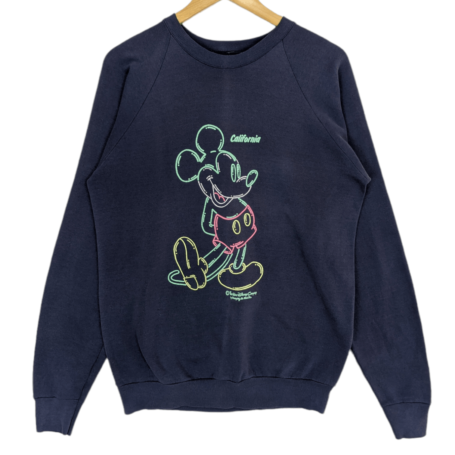 Mickey Mouse Vintage 80's SCREEN STARS Mickey Mouse Jumper Sweatshirt Size US M / EU 48-50 / 2 - 2 Thumbnail