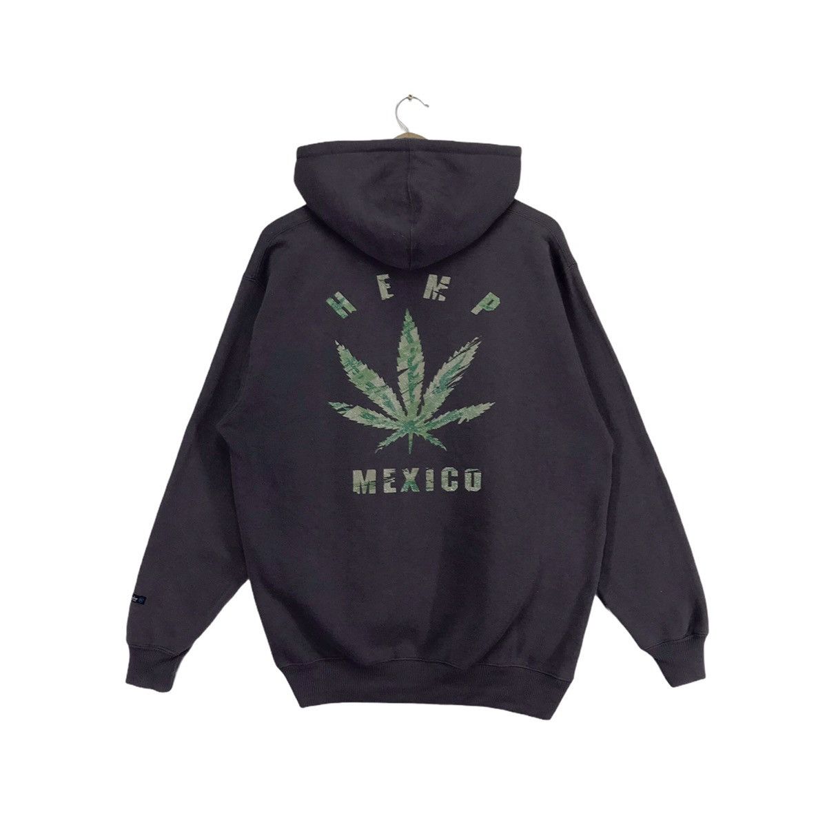 Bob Marley × Vintage Glow Hemp Mexico Sweatshirt Hoodie Size US L / EU 52-54 / 3 - 1 Thumbnail