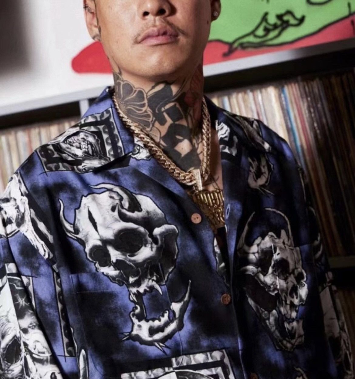 Wacko Maria Wacko Maria x 56 Tatto Studio shirt 22ss Size US XL / EU 56 / 4 - 6 Thumbnail