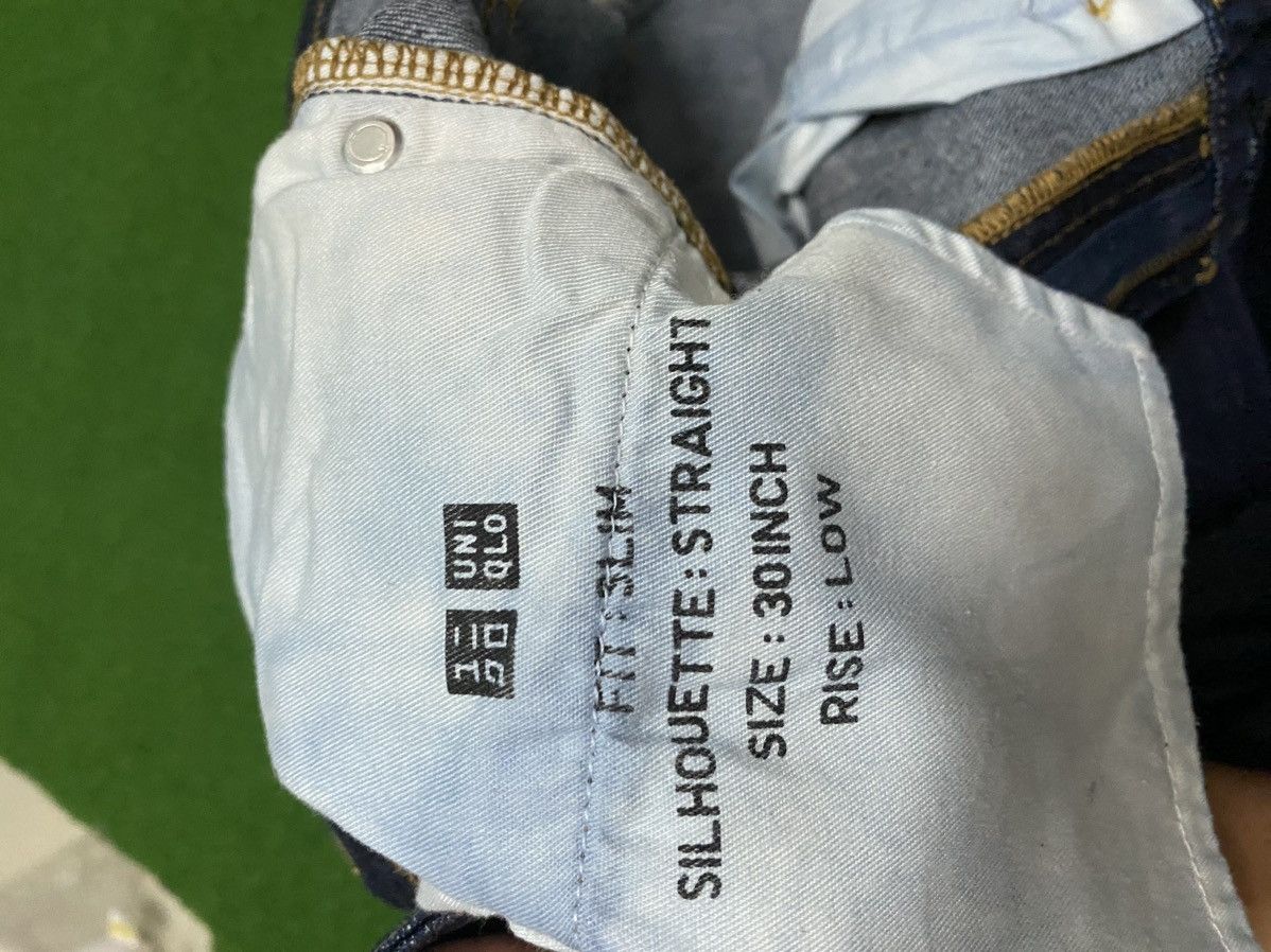 Japanese Brand UNIQLO SELVAGE DENIM SIZE 29 Size 29" - 10 Thumbnail