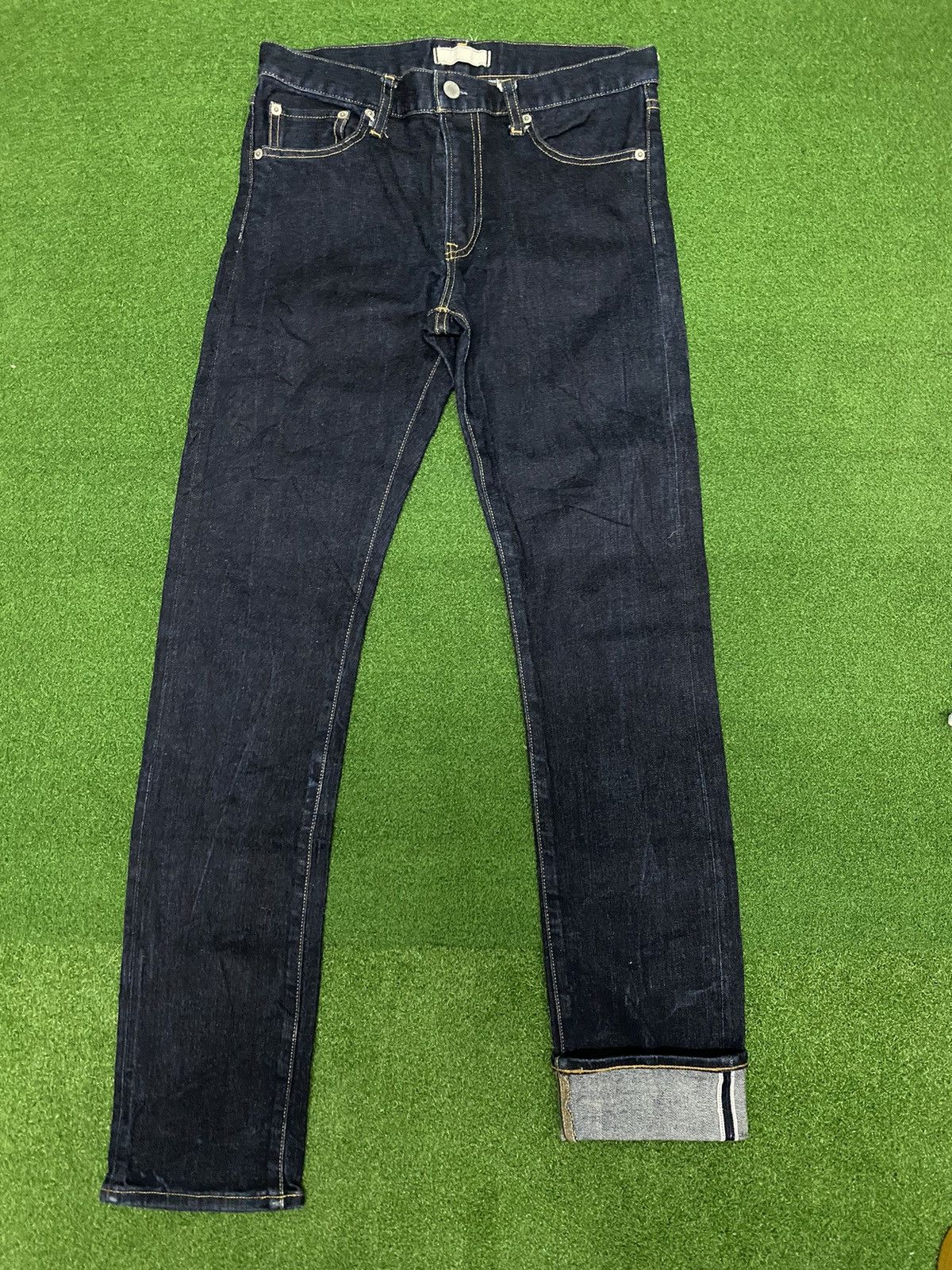 Japanese Brand UNIQLO SELVAGE DENIM SIZE 29 Size 29" - 1 Thumbnail