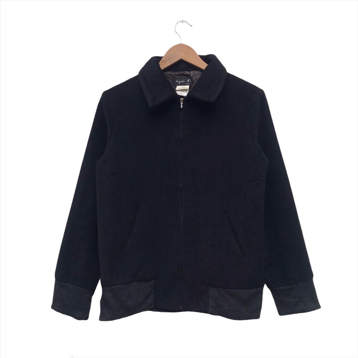 Designer × agnes b. Agnes B Full zipper wool Jacket Size US M / EU 48-50 / 2 - 1 Thumbnail
