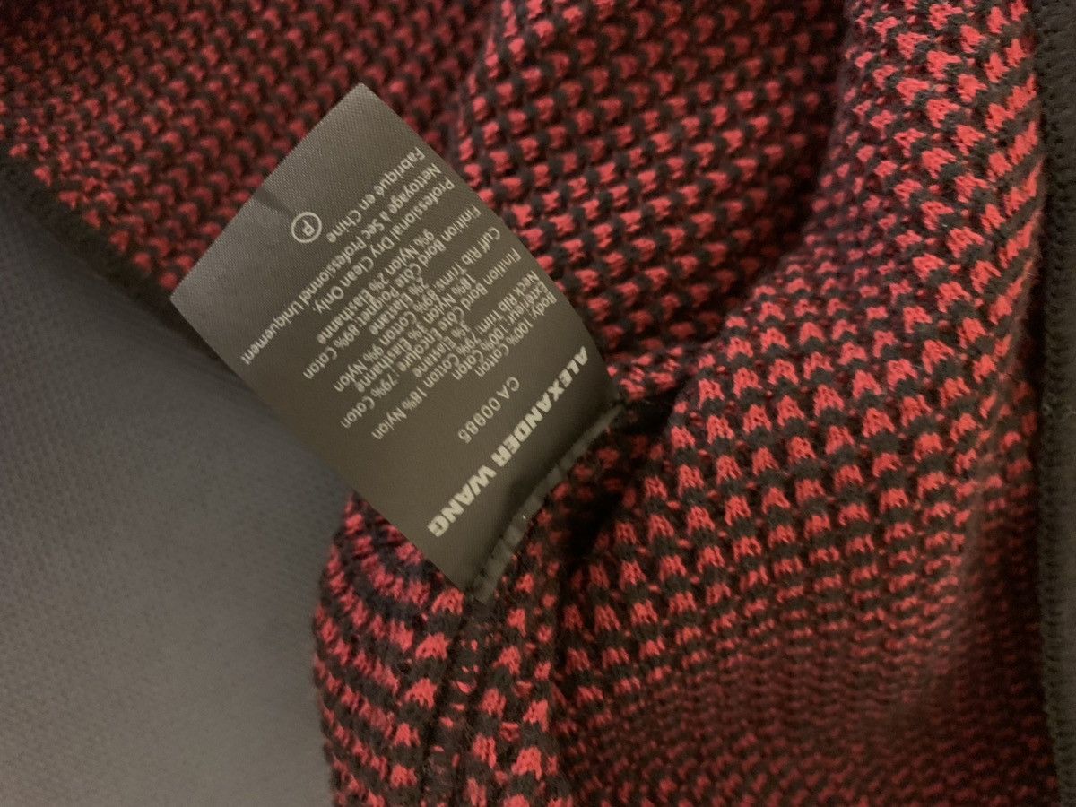 Alexander Wang Red & Black Knit Sweater Size US XS / EU 42 / 0 - 9 Thumbnail